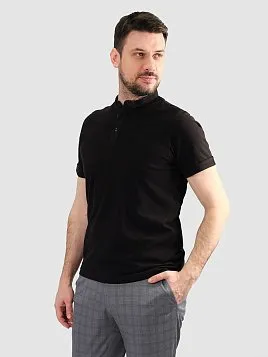 РУБАШКА-ПОЛО МУЖСКАЯ PEPLOS TSP25017-R ЧЁРНЫЙ