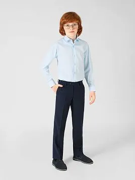 БРЮКИ ДЛЯ МАЛЬЧИКА МЛ. ШКОЛА PEPLOS TR21B101 ТЕМНО-СИНИЙ
