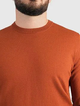 ДЖЕМПЕР МУЖСКОЙ PEPLOS KN25J038 ТЕРРАКОТОВЫЙ