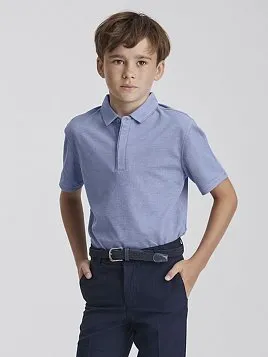 РУБАШКА-ПОЛО ДЛЯ МАЛЬЧИКА PEPLOS TSP25J04-R ГОЛУБОЙ