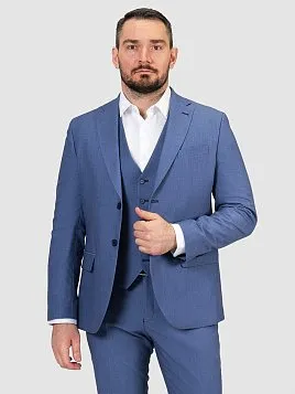 КОСТЮМ МУЖСКОЙ PEPLOS SU25151-SL ГОЛУБОЙ