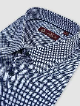 СОРОЧКА МУЖСКАЯ MAJESTIC LEGATE SH22145-SL СИНИЙ