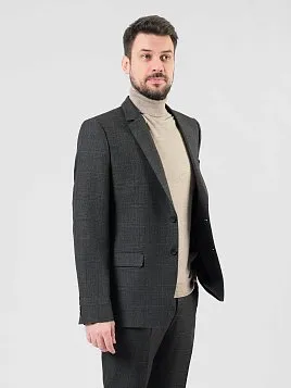 КОСТЮМ МУЖСКОЙ PEPLOS SU25104-R ТЕМНО-СЕРЫЙ