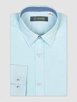 СОРОЧКА ДЛЯ МАЛЬЧИКА PEPLOS SH20J091-R ЗЕЛЕНЫЙ