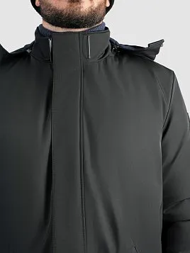 КУРТКА МУЖСКАЯ PEPLOS OW2524-DJ ЧЁРНЫЙ