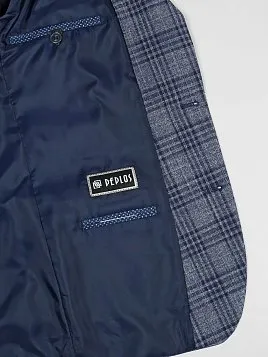 ПИДЖАК МУЖСКОЙ PEPLOS JA23048-С ТЕМНО-СИНИЙ