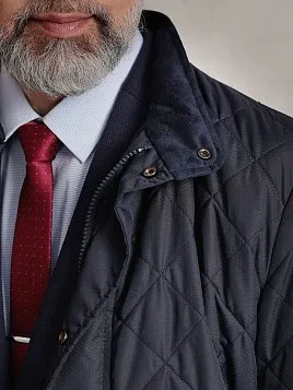 КУРТКА МУЖСКАЯ PEPLOS OW2533-JA ТЕМНО-СИНИЙ