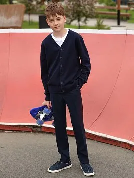 БРЮКИ ДЛЯ МАЛЬЧИКА PEPLOS TR25J002-347 ТЕМНО-СИНИЙ