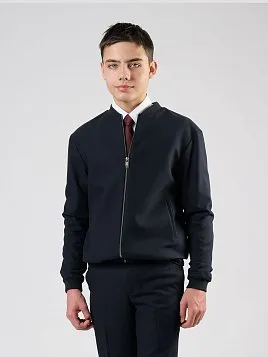 БЛЕЙЗЕР-БОМБЕР ПОДРОСТКОВЫЙ PEPLOS BM25T002-303 СИНИЙ