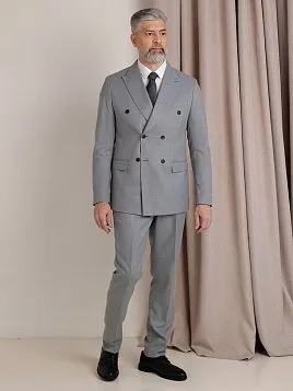 КОСТЮМ МУЖСКОЙ PEPLOS SU25128-R СВЕТЛО-СЕРЫЙ