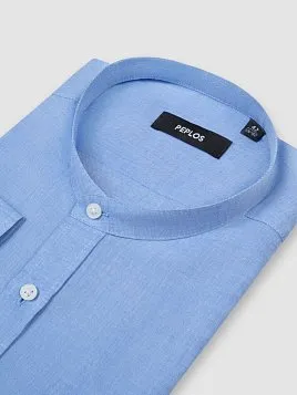 СОРОЧКА МУЖСКАЯ PEPLOS SH24138-R СИНИЙ