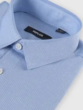 СОРОЧКА ДЛЯ МАЛЬЧИКА PEPLOS SH24J131-SL СИНИЙ