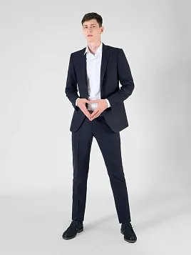 КОСТЮМ ПОДРОСТКОВЫЙ PEPLOS SU23T007-SL ТЕМНО-СИНИЙ