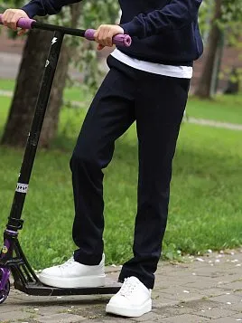 БРЮКИ ДЛЯ МАЛЬЧИКА PEPLOS TR25J002-322 ТЕМНО-СИНИЙ