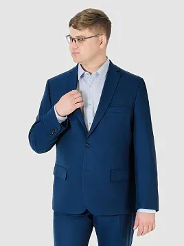 КОСТЮМ МУЖСКОЙ PEPLOS SU24002-C СИНИЙ