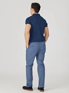 РУБАШКА-ПОЛО ИЗ ТКАНИ ПИКЕ TSP26007-R СИНЯЯ