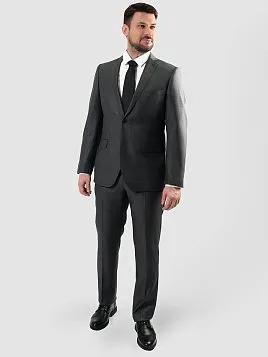 КОСТЮМ МУЖСКОЙ PEPLOS SU25016-R ТЕМНО-СЕРЫЙ