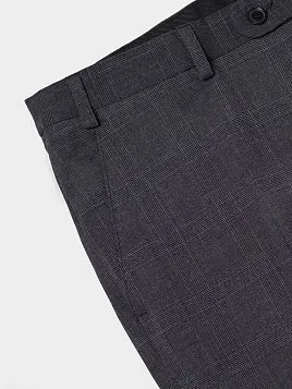 КОСТЮМ МУЖСКОЙ PEPLOS SU19027-SL ТЕМНО-СЕРЫЙ