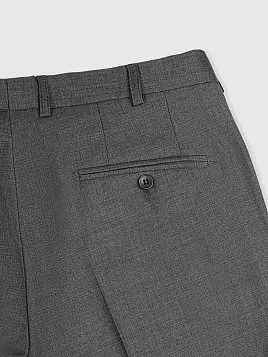 КОСТЮМ МУЖСКОЙ PEPLOS SU25016-SL ТЕМНО-СЕРЫЙ