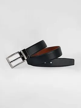 РЕМЕНЬ МУЖСКОЙ PEPLOS ДВУСТОРОННИЙ C15. BELT-22-C15-20 РЫЖИЙ-ЧЕРНЫЙ