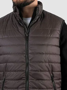 ЖИЛЕТ МУЖСКОЙ PEPLOS OW2512-V КОРИЧНЕВЫЙ