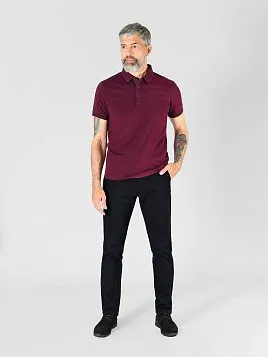 БРЮКИ МУЖСКИЕ PEPLOS P22M07-SL ЧЁРНЫЙ