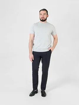 ДЖЕМПЕР МУЖСКОЙ PEPLOS KN24TS032 СЕРЫЙ