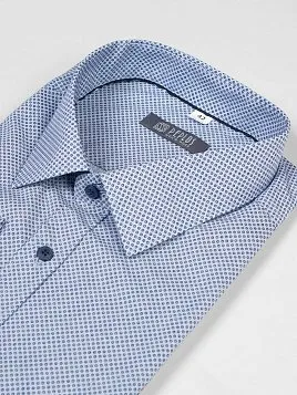 СОРОЧКА МУЖСКАЯ PEPLOS SH21079-SL СИНИЙ