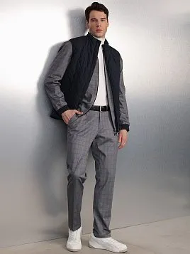 БРЮКИ МУЖСКИЕ PEPLOS TR25105-200 ТЕМНО-СЕРЫЙ