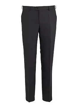 ЧЁРНЫЕ ОДНОТОННЫЕ БРЮКИ TR27096-220