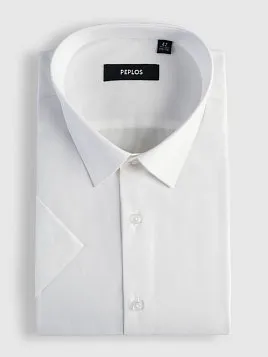 СОРОЧКА МУЖСКАЯ PEPLOS SHB001-K-R БЕЛЫЙ