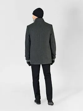 ПАЛЬТО МУЖСКОЕ PEPLOS OW2309-CT СЕРЫЙ