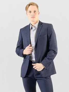 КОСТЮМ МУЖСКОЙ PEPLOS SU24022-С ТЕМНО-СЕРЫЙ