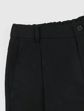 БРЮКИ ПОДРОСТКОВЫЕ TR26T003-223 ЧЁРНЫЕ