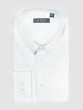СОРОЧКА МУЖСКАЯ PEPLOS SH23006-SL БЕЛЫЙ
