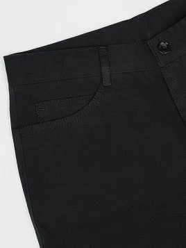 БРЮКИ ДЛЯ МАЛЬЧИКА PEPLOS P23J07-R ЧЁРНЫЙ