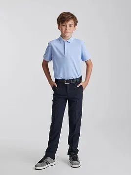 РУБАШКА-ПОЛО ДЛЯ МАЛЬЧИКА PEPLOS TSP25J05-R ГОЛУБОЙ