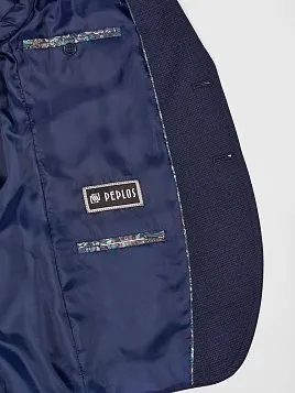 КОСТЮМ ПОДРОСТКОВЫЙ PEPLOS SU22T033 СИНИЙ