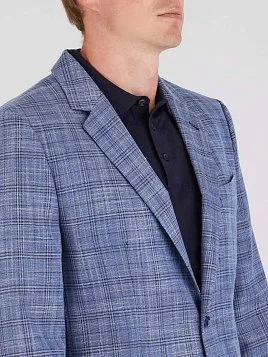 ПИДЖАК МУЖСКОЙ PEPLOS JA25146-R СИНИЙ