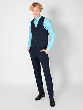 БРЮКИ ПОДРОСТКОВЫЕ PEPLOS TR23T002-282 ТЕМНО-СИНИЙ