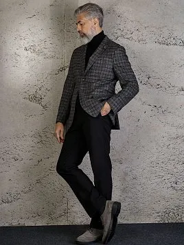 МУЖСКОЙ ПИДЖАК JA26110-SL СЕРЫЙ