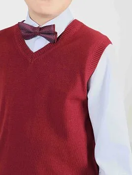 ЖИЛЕТ ДЛЯ МАЛЬЧИКА PEPLOS JKN24V006 БОРДОВЫЙ