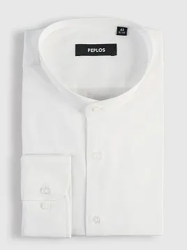 СОРОЧКА МУЖСКАЯ PEPLOS SH25002-SL БЕЛЫЙ