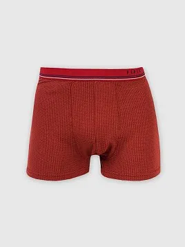 ТРУСЫ БОКСЕРЫ МУЖСКИЕ PEPLOS UW22001-BX КРАСНЫЙ