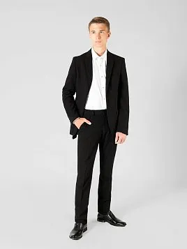 КОСТЮМ ПОДРОСТКОВЫЙ PEPLOS SU22T014 ЧЁРНЫЙ