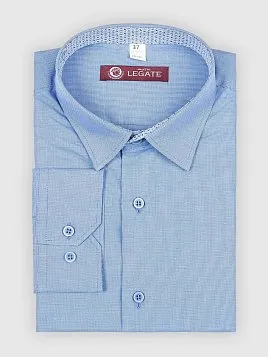 СОРОЧКА ПОДРОСТКОВАЯ MAJESTIC LEGATE SH21T131-SL СИНИЙ