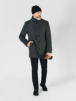 ПАЛЬТО МУЖСКОЕ PEPLOS OW2309-CT СЕРЫЙ