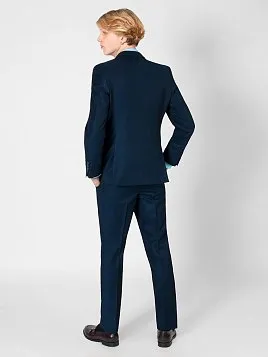 КОСТЮМ ПОДРОСТКОВЫЙ PEPLOS SU21T009 СИНИЙ