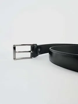 РЕМЕНЬ ПОЯСНОЙ МУЖСКОЙ PEPLOS BELT-24-C12-4 ЧЁРНЫЙ