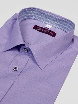 СОРОЧКА МУЖСКАЯ MAJESTIC LEGATE SH20041-K-R СИРЕНЕВЫЙ